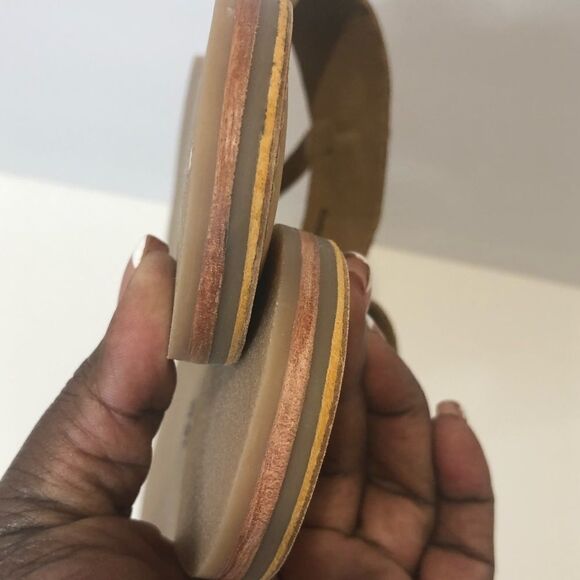 J. Jill brown and tan sandals size 10 - Picture 8 of 8